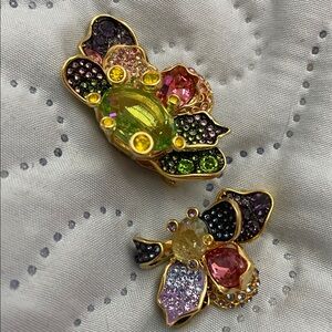 Swarovski Idyllia Elegant Multicolor Gemstone Earrings